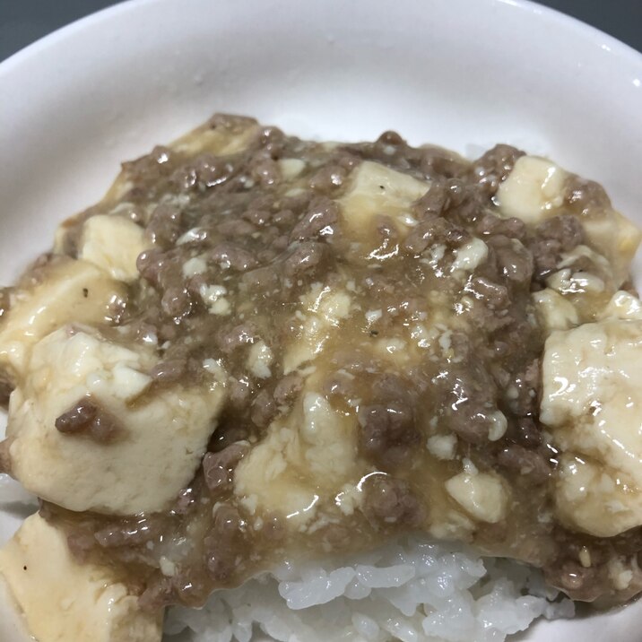 麻婆豆腐風あんかけ